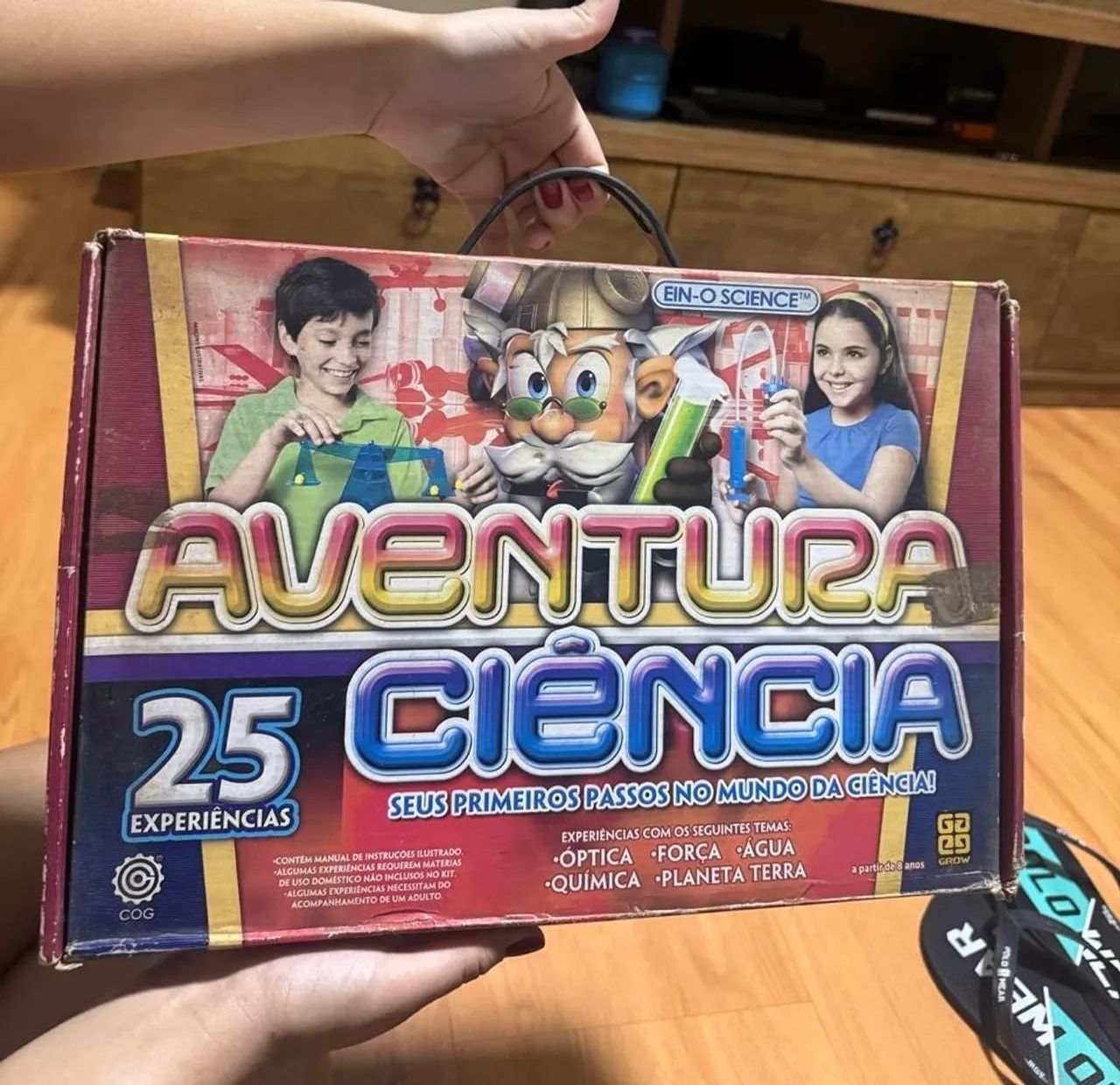 Kit de ciências (experiencias)