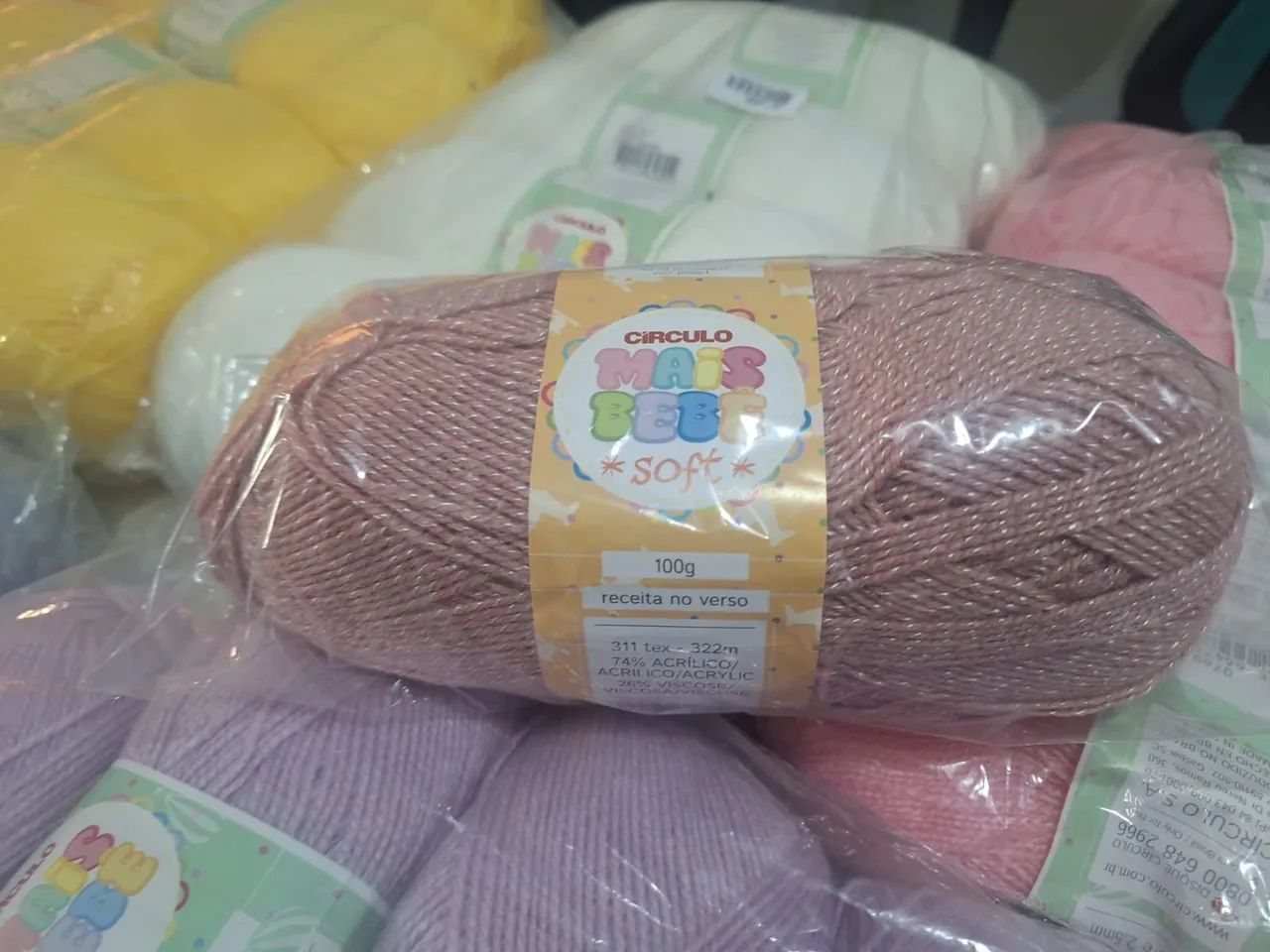 Linha mais bebê 100grs - Foto 2