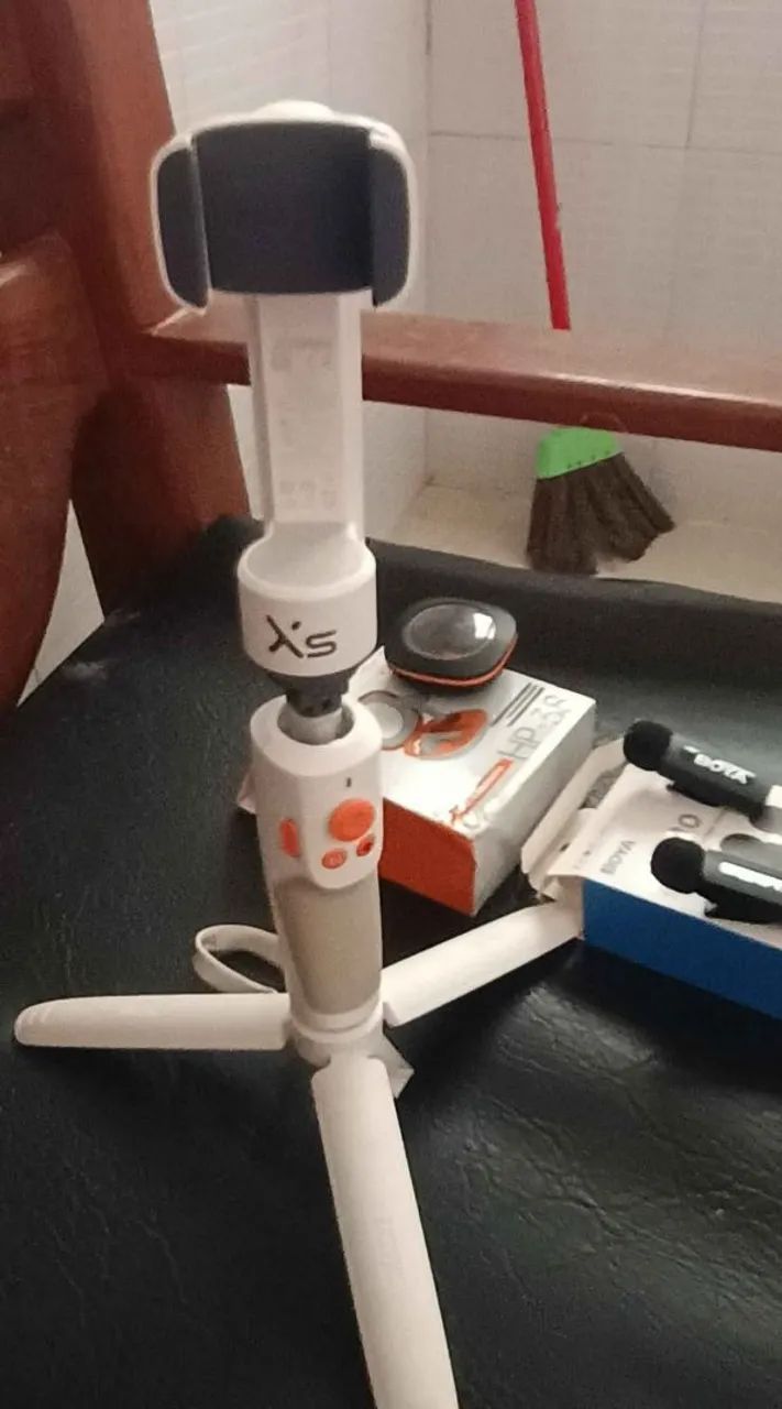 Boa tarde seu celular e microfone de lapela boya - Foto 3