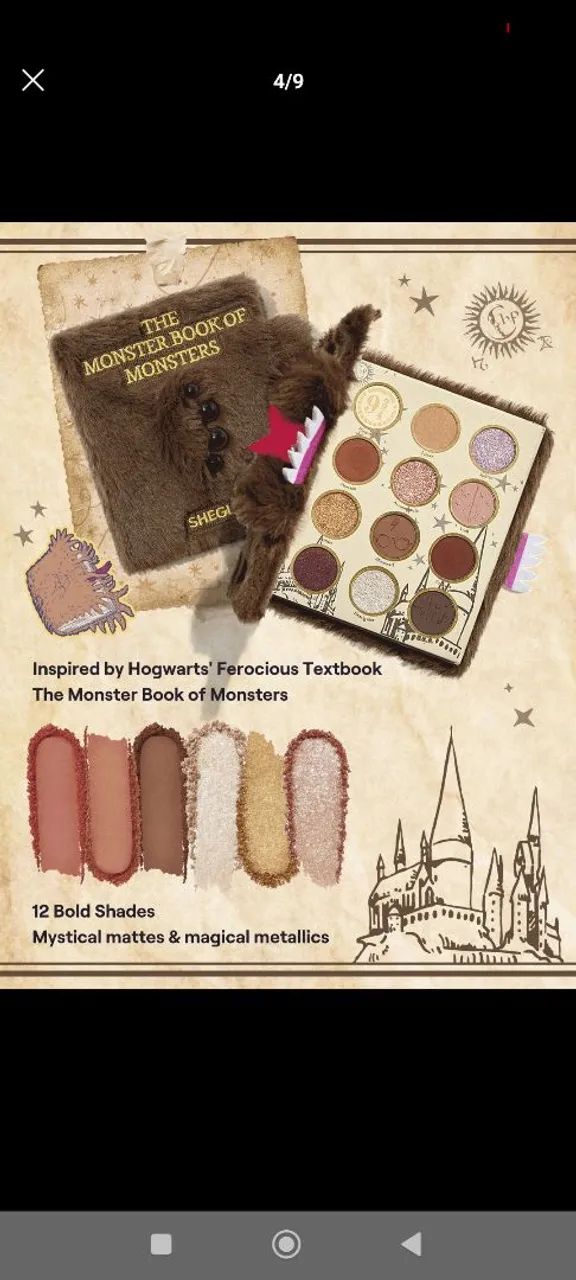 Harry Potter Paleta Maquiagem - Foto 2