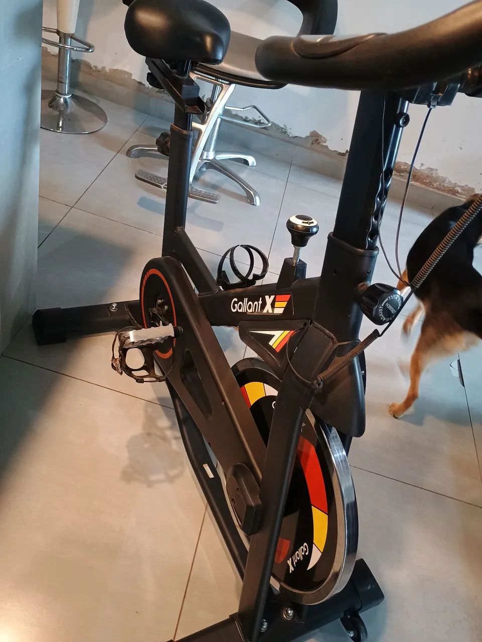Bicicleta ergométrica GALLANT X SPINNING em perfeito estado - Foto 4