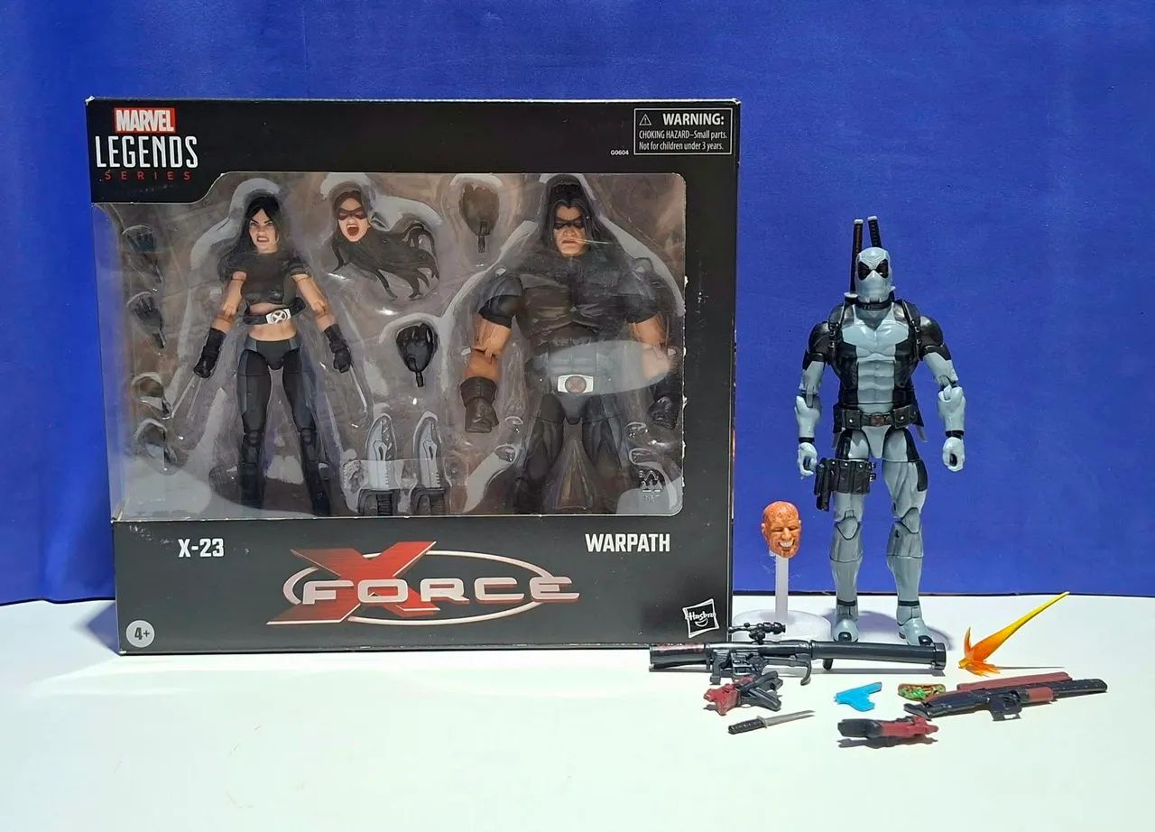 Marvel Legends Lote XForce - X23 Apache e Deadpool - Foto 3