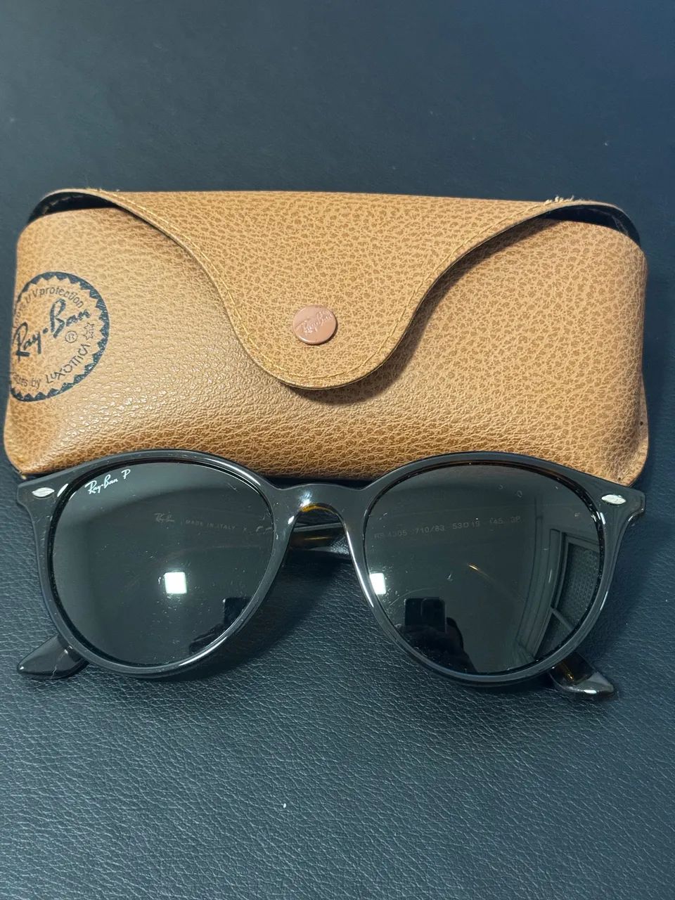Óculos Rayban Marrom Polarizado