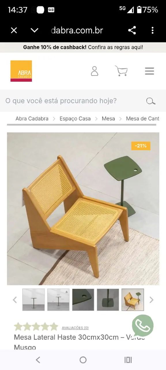 Mesa lateral de apoio. - Foto 2