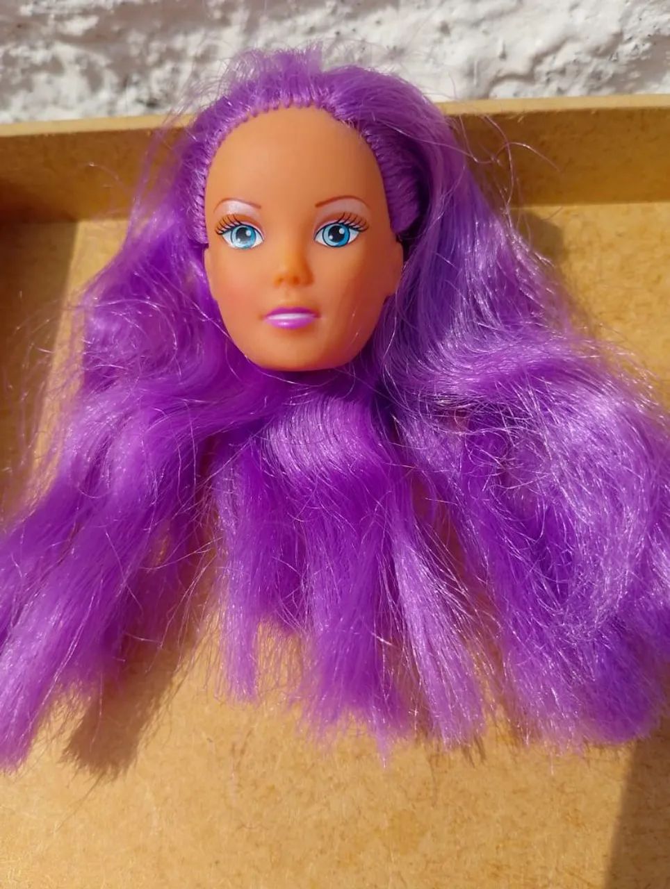 3 cabeças de boneca (Barbie, Stefi Love e genérica) - Foto 5