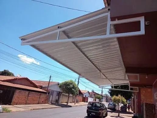 Cobertura fixa galvanizada, talhas. - Foto 2