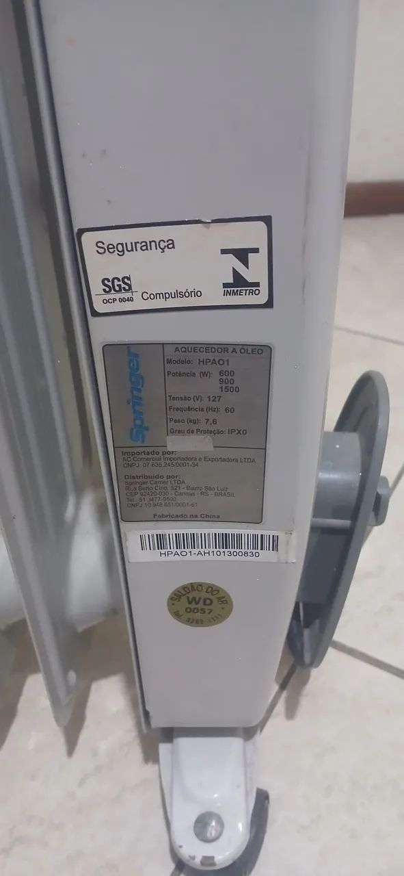 Aquecedor a óleo 127v. - Foto 2