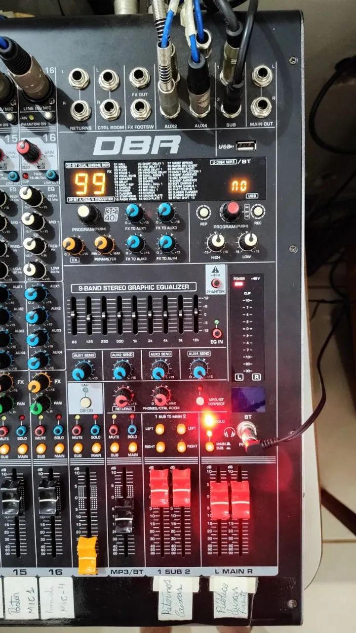 MESA DBR 16 - EQUALIZADOR CICLOTRON  - Foto 4