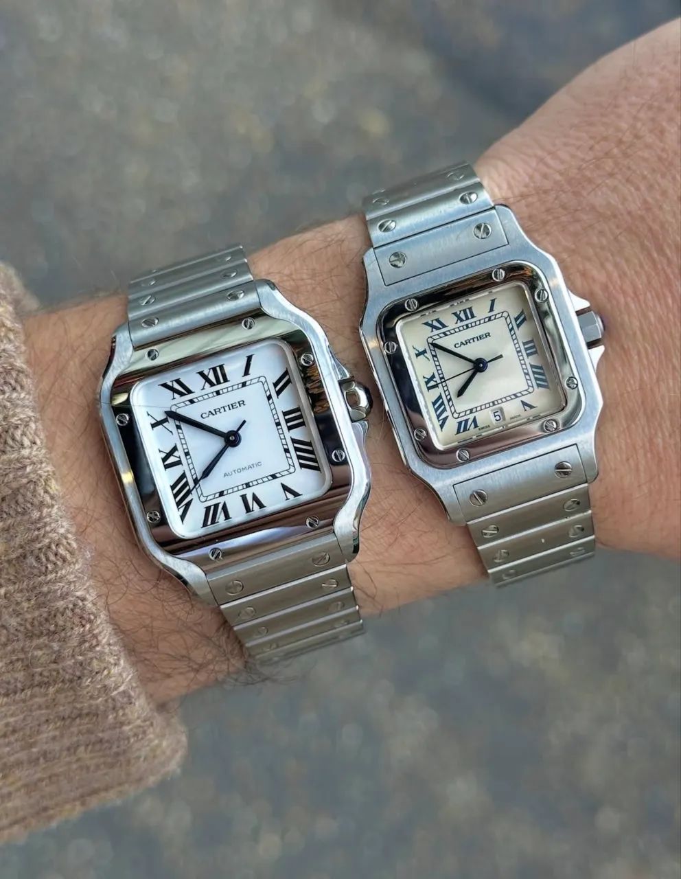 Relógio Cartier Santos 40mm | 35mm - Foto 3