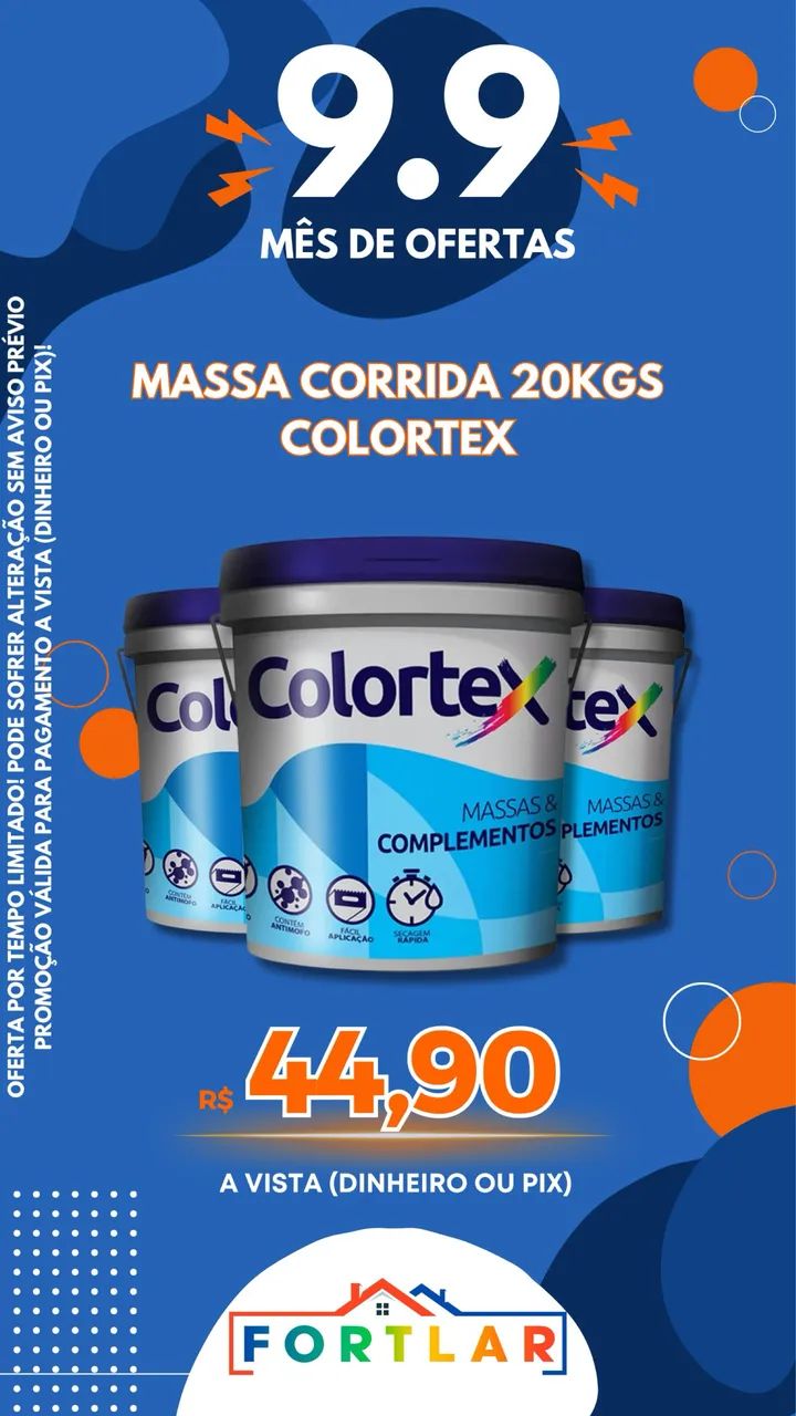 Tinta massa corrida