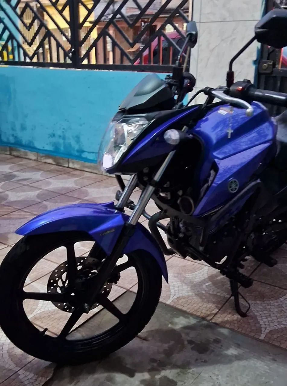 Fazer 150 flex, 5mil km semi nova. - Foto 3