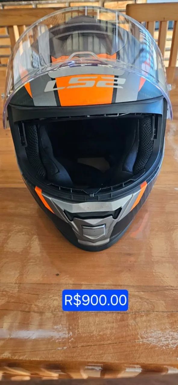 Capacete LS2 Storm Ff800,número 58 - Foto 5