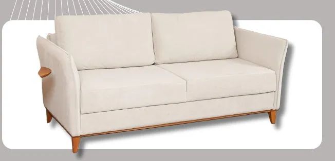 Sofá Fixo Lindo e Moderno - Foto 4
