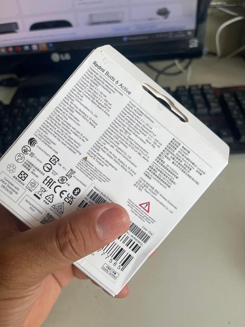 Fone de ouvido Buds 6 active  - Foto 3