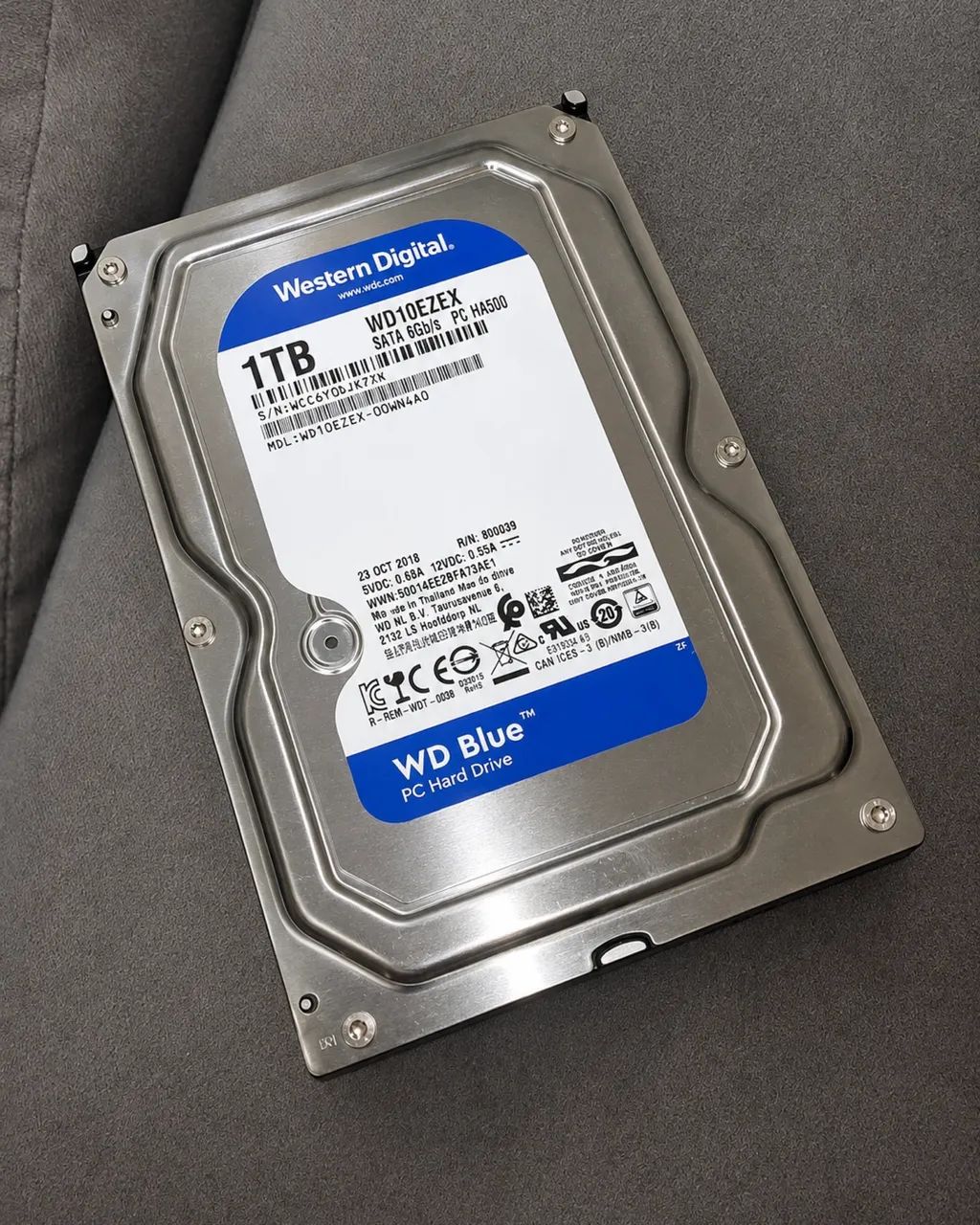 HD Disco Rígido Interno 1TB Western Digital