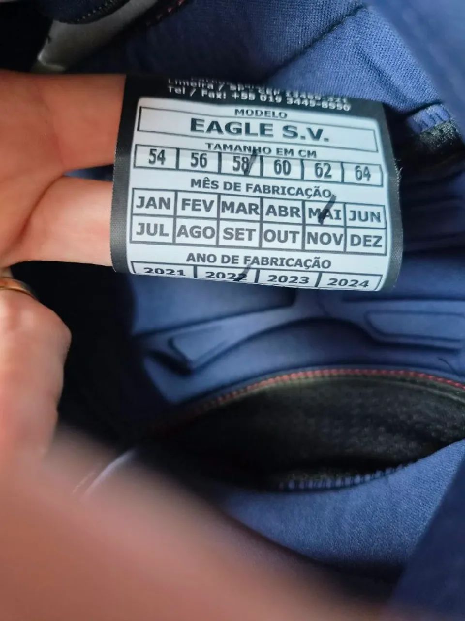 Capacete Axxis Eagle SV 58 - Foto 5