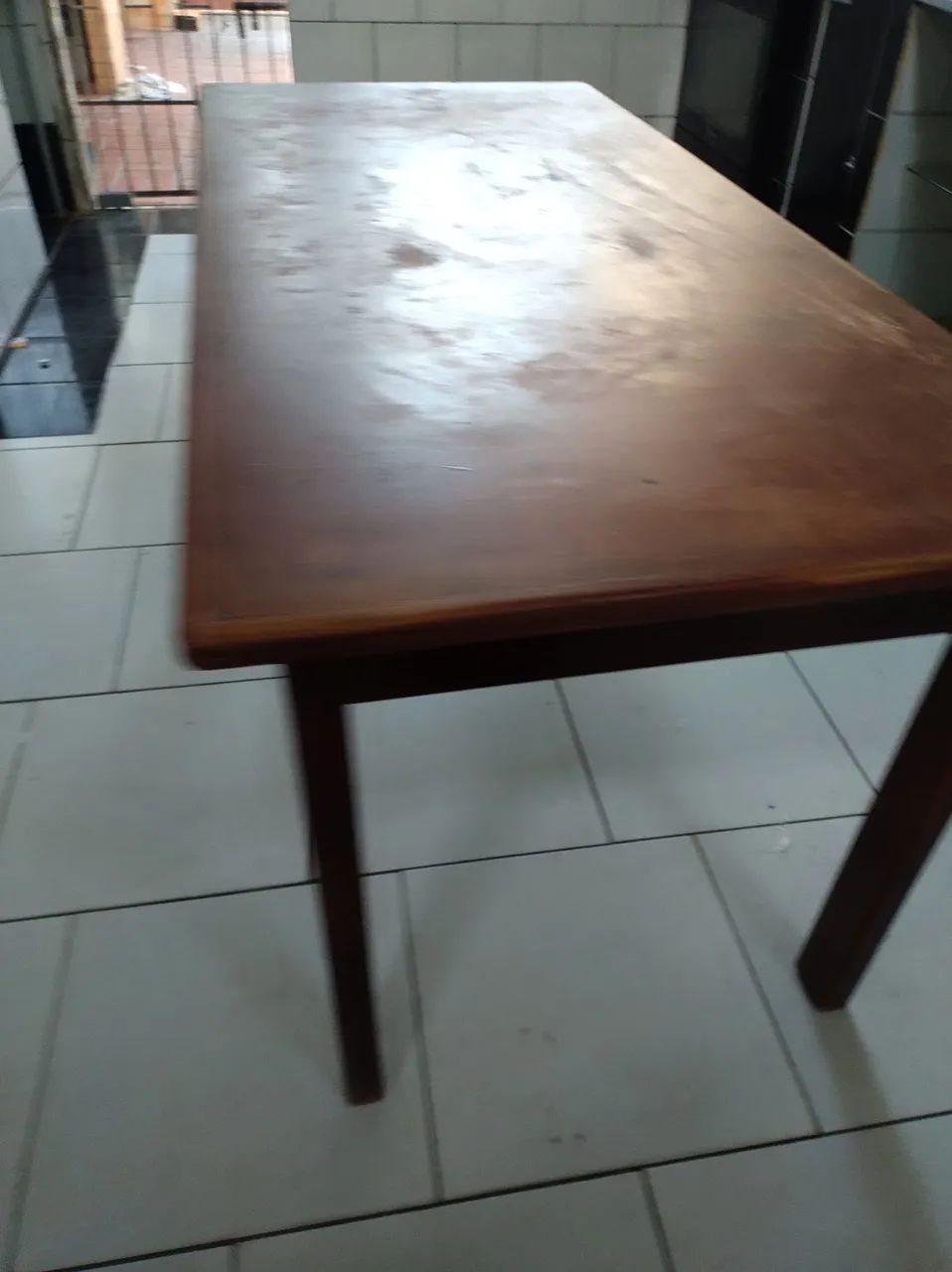 Vendo mesa de madeira  - Foto 4