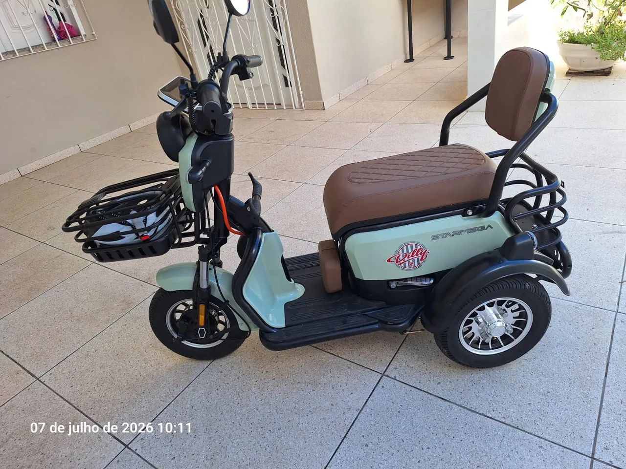 Triciclo elétrico starmega (Modelo ST-828) - Foto 2