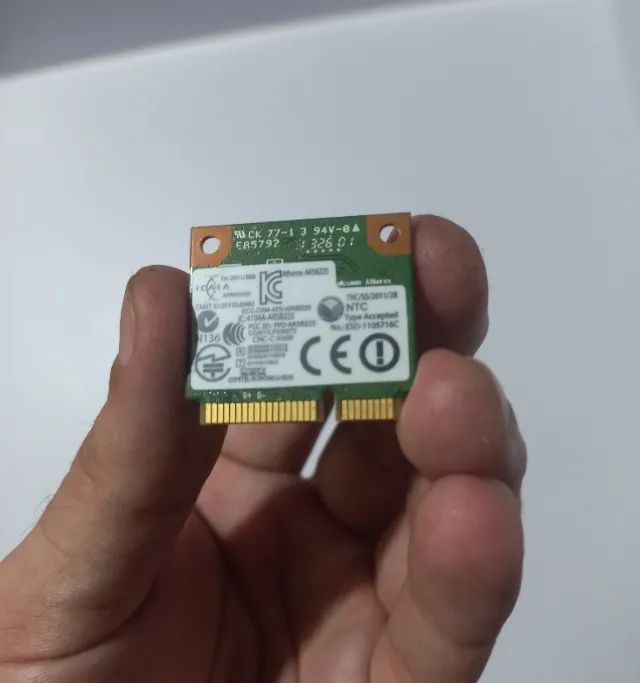 Placa Wi-Fi Dell DW1703 Atheros AR5B225 Bluetooth 4.0 - Foto 2