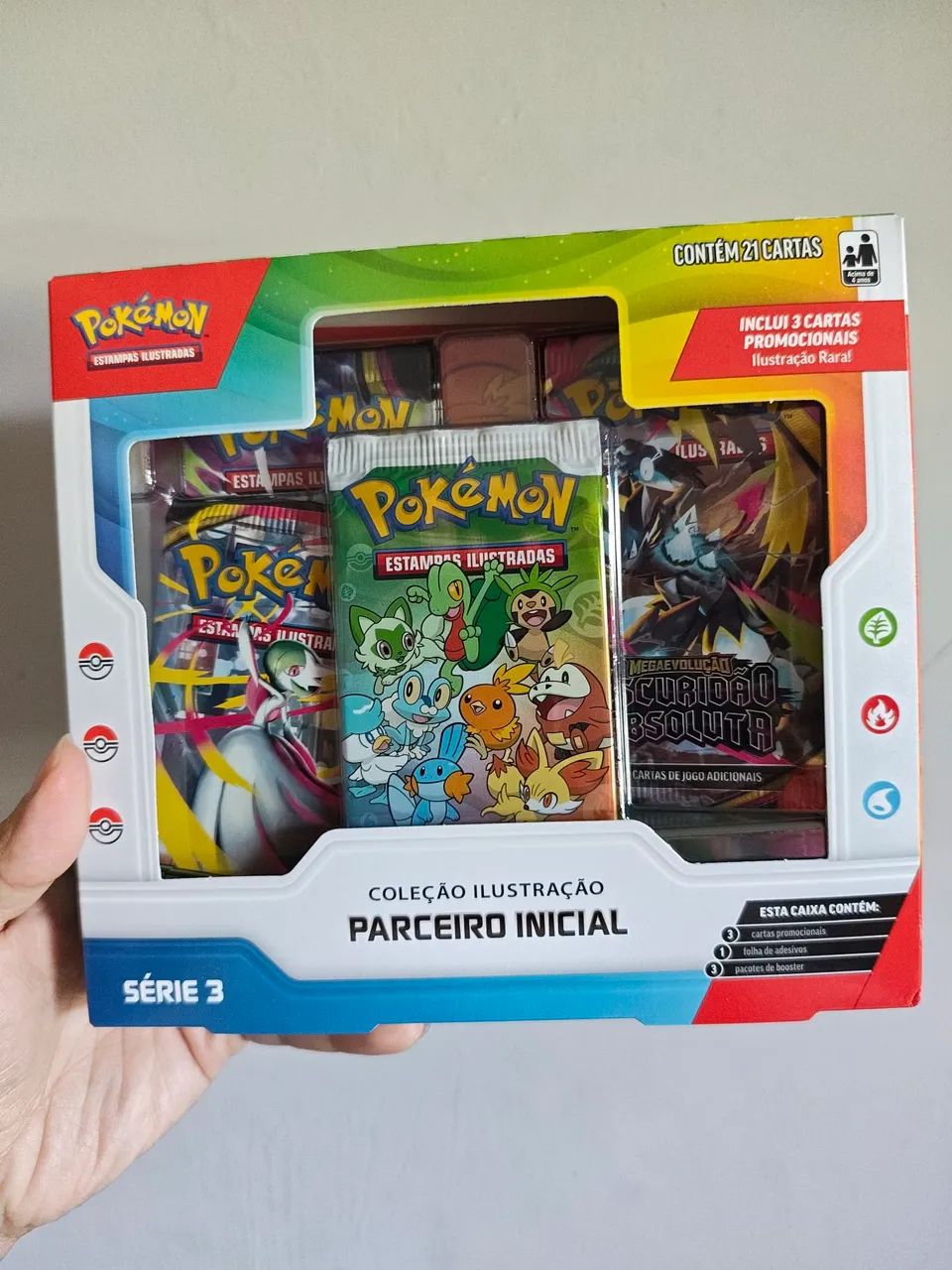 Pokémon Parceiros Iniciais Série 3 