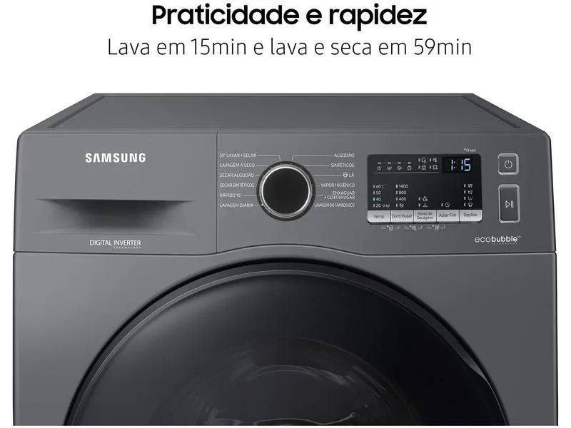 Lava e Seca Samsung 11kg Inverter - Foto 4