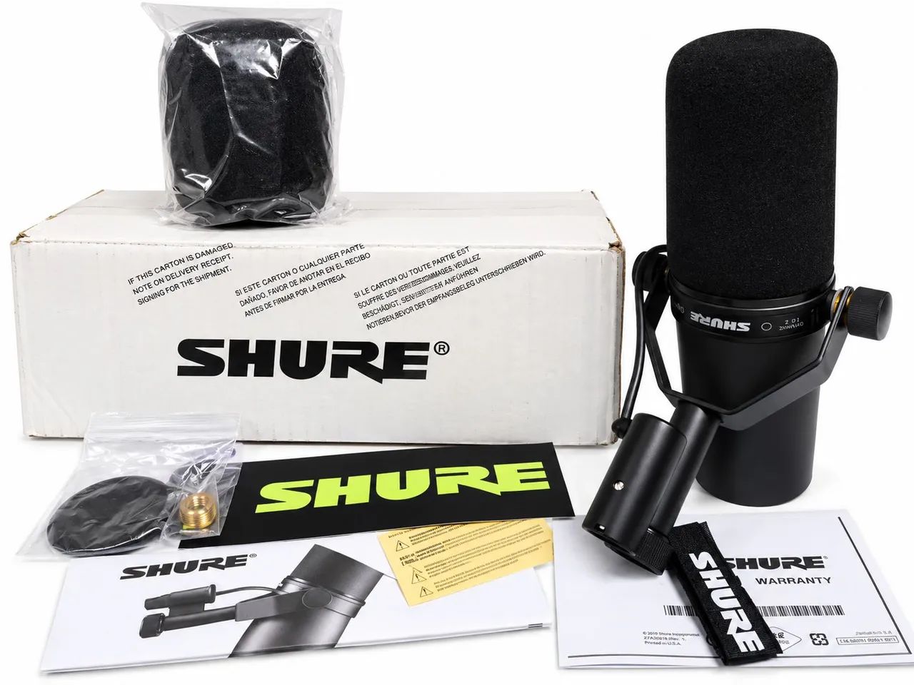 ? Microfone Shure SM7B - Profissional