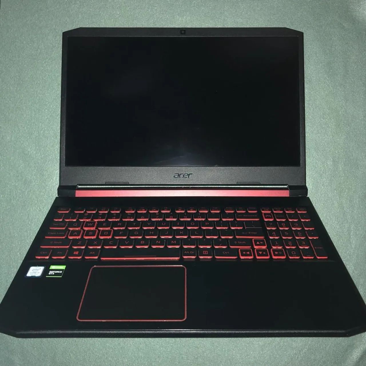 Notebook acer nitro 5rtx 3050 intel i5 12° com defeito na placa mãe.