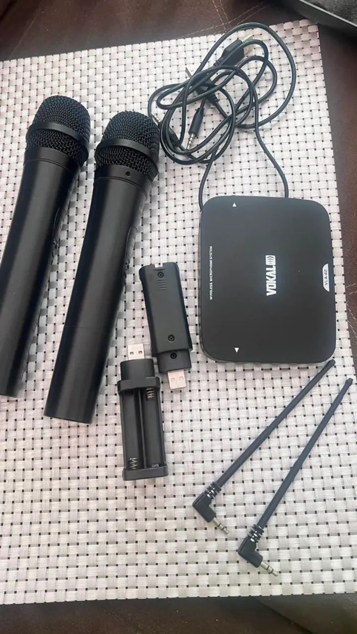 Conjunto de microfones profissional  - Foto 3