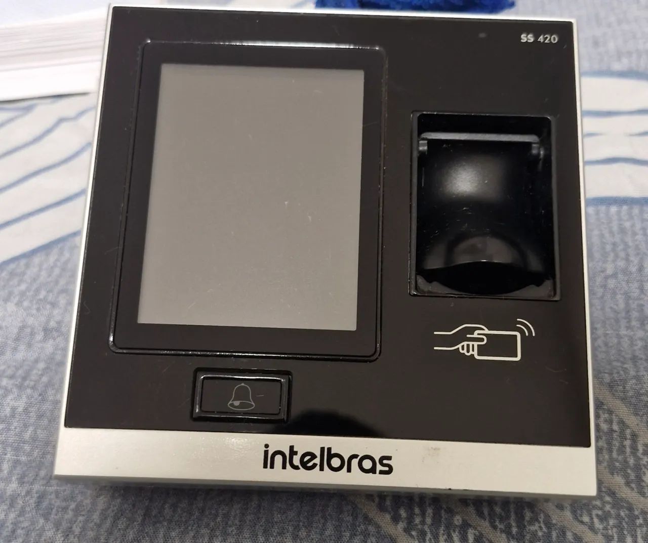 Intelbras ss 420 controlador biometria 
