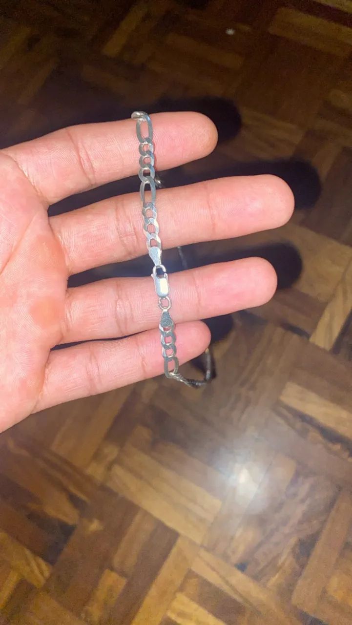 Cordão de prata 925 - Foto 2
