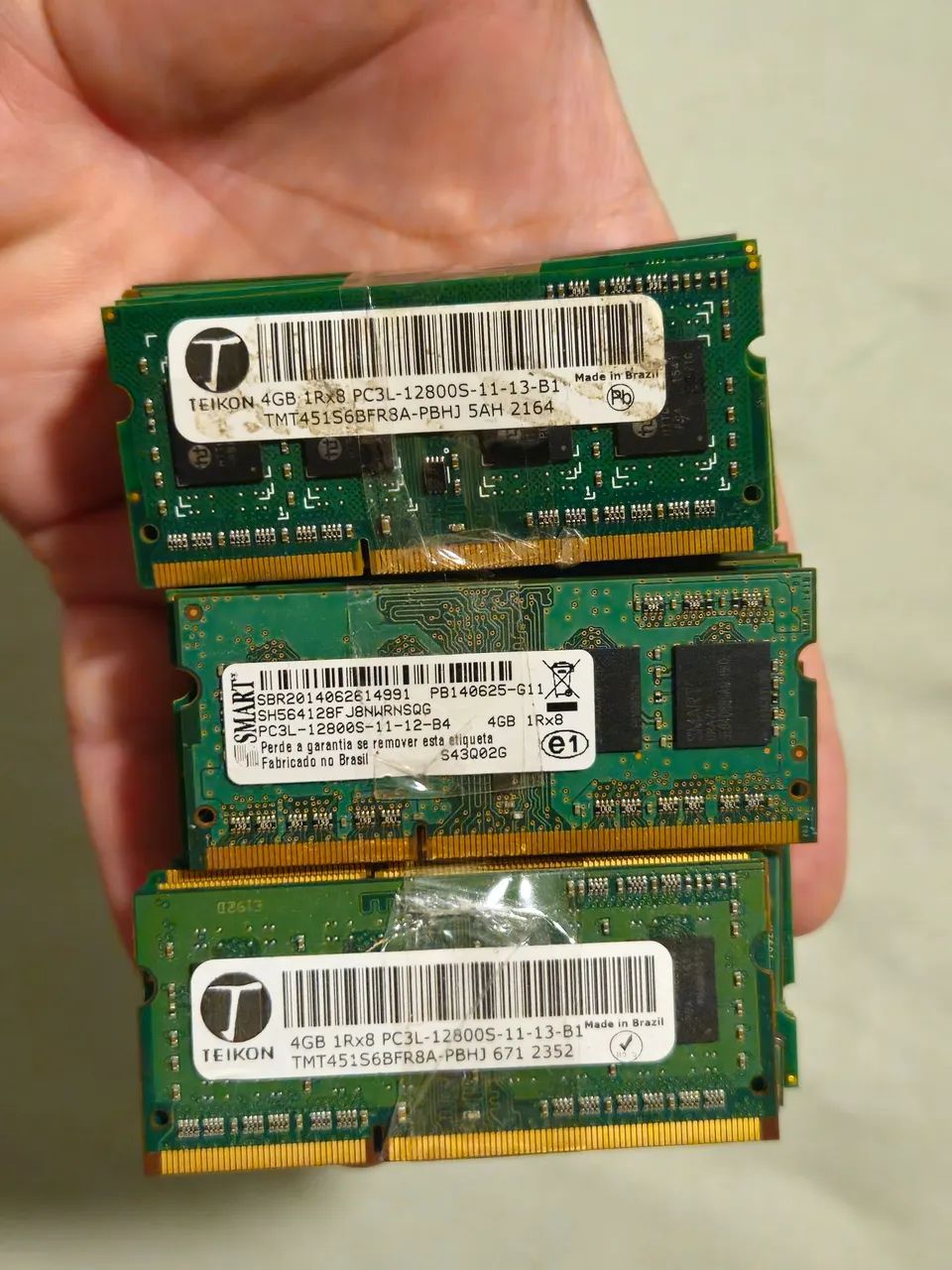 MEMORIA RAM NOTEBOOK DDR3 4GB.