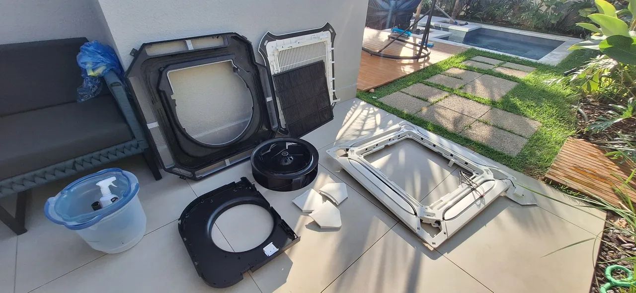 Limpeza e Higienização de Ar-Condicionado em Indaiatuba  - Foto 5