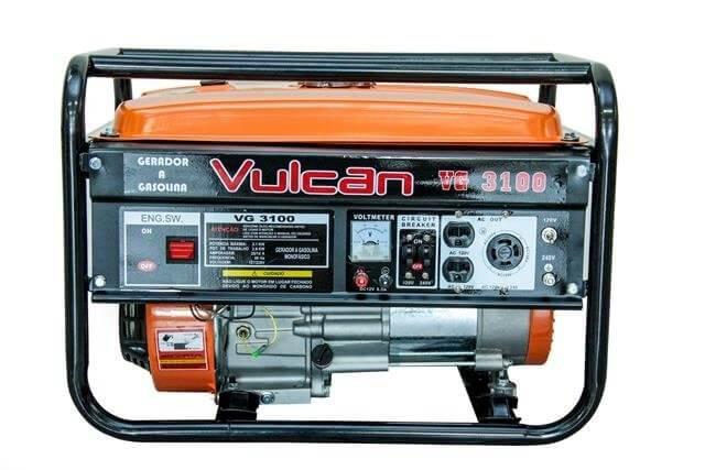 Gerador gasolina 3100 vulcan