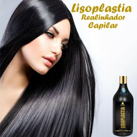 300 ml Lisoplastia Gold Bittes Hair Profissional Cosméticos Tratamento Capilar Hidratação - Foto 2