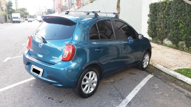 Nissan March 2015 1.6 SV 16V Completo! Excelente Estado!! Novo!! - Foto 3