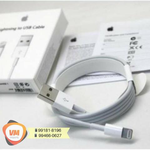 Cabo Original Lighting Apple/Iphone 2m. Garantia 90 dias brinde pelicula - ac.cartões