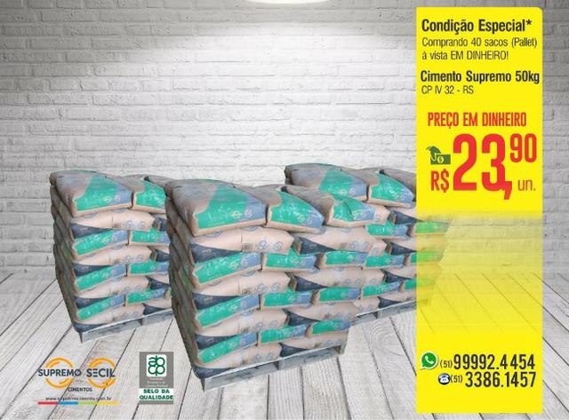 Cimento Supremo 50Kg - SuperOferta - Confira!