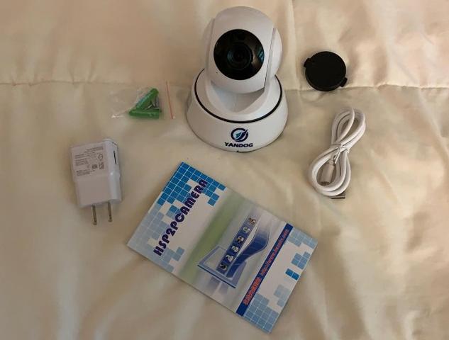 Câmera De Segurança Ip Yandog HD 720p Sem Fio Wifi - Foto 2
