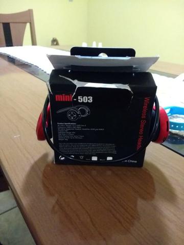 HeadphoneMP3 Bluetooth,Rádio Fm, entrada para cartão e função atendimento De 50 por 35 - Foto 5