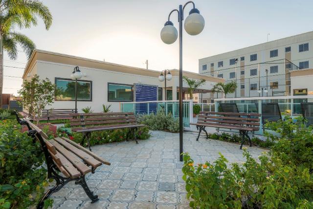 Apartamento no sim - parque flora - térreo c/ área excedente - R$: 750,00 - Foto 4