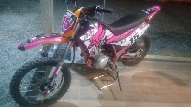 Vendo ou Troco Moto de Trilha - Foto 2
