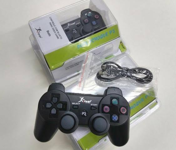 PS3 Controle Sem Fio Knup- (Loja na Cohab)- Total Segurança na Sua Compra - Foto 2