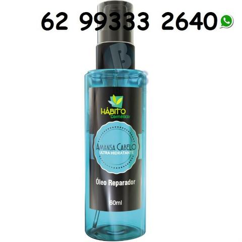 Óleo Reparador De Pontas Hábito Cosméticos Amansa Cabelo 60m