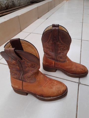 bota infantil número 35