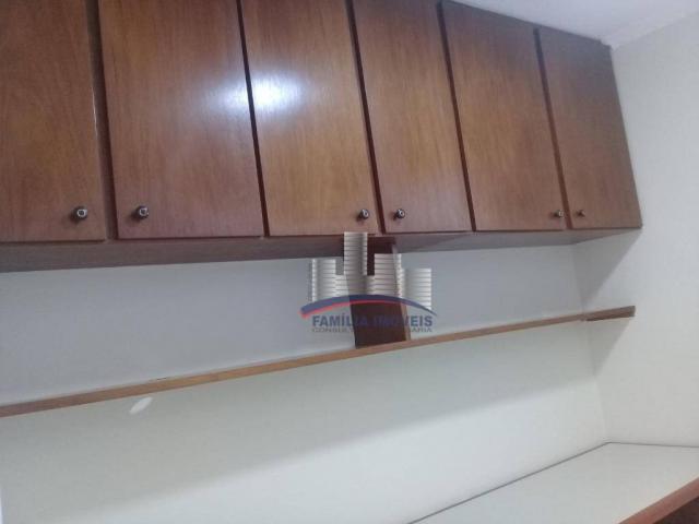Apartamento com 2 dormitórios para alugar, 83 m² por R$ 2.200/mês - Pompéia - Santos/SP - Foto 7