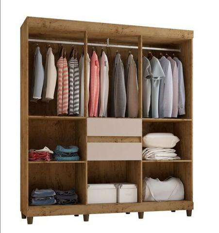 Promoção, guarda roupa com cômoda. Recebimento no ato da entrega. - Foto 3