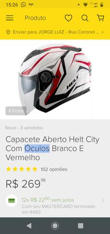 Capacete Helt New City 60 - Foto 5