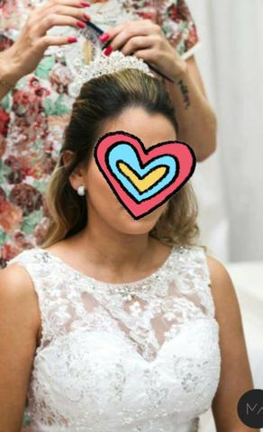 Vestido de Noiva + Véu - Foto 4