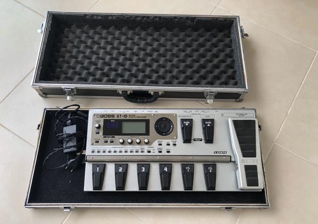 Pedaleira GT10 com case