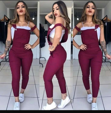 Jardineira feminina 